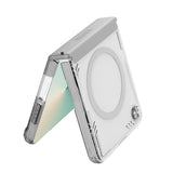 Husă pentru Samsung Galaxy Z Flip7, Nillkin Iceblade Magnetic, Gri