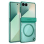 Husă pentru Samsung Galaxy Z Flip7, Nillkin Iceblade Magnetic, Verde