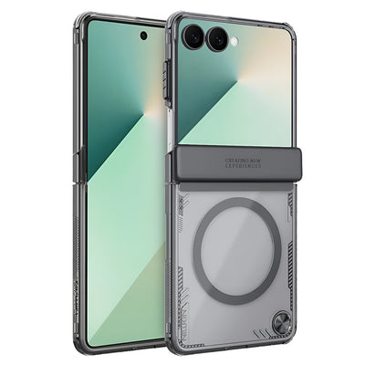 Husă pentru Samsung Galaxy Z Flip7, Nillkin Iceblade Magnetic, Neagră
