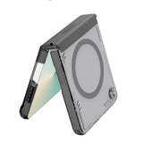 Husă pentru Samsung Galaxy Z Flip7, Nillkin Iceblade Magnetic, Neagră