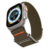 Curea smartwatch pentru Apple Watch 44/45/46/49mm, Spigen DuraPro Flex, Kaki
