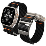 Curea smartwatch pentru Apple Watch Ultra/12/11/10/9/8/7/6/5/4/SE (44/45/46/49mm), Spigen DuraPro Flex, Neagra
