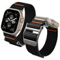 Curea smartwatch pentru Apple Watch Ultra/12/11/10/9/8/7/6/5/4/SE (44/45/46/49mm), Spigen DuraPro Flex, Neagra