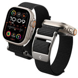 Curea smartwatch pentru Apple Watch Ultra/12/11/10/9/8/7/SE/6/5/4 44/45/46/49mm, Spigen DuraPro Flex, Neagra