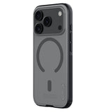 Husă pentru iPhone 17 Pro / iPhone 18 Pro, Nillkin Super Frosted Shield Pro Magnetic, Negru transparent