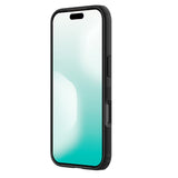 Husă pentru iPhone 17 Pro / iPhone 18 Pro, Nillkin Super Frosted Shield Pro Magnetic, Negru transparent