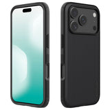 Husă pentru iPhone 17 Pro Max / iPhone 18 Pro Max, Nillkin Super Frosted Shield Pro Magnetic, Neagră