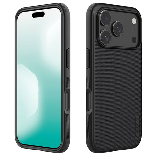 Husă pentru iPhone 17 Pro Max / iPhone 18 Pro Max, Nillkin Super Frosted Shield Pro Magnetic, Neagră