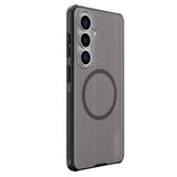 Husă pentru Samsung Galaxy S26 FE, Nillkin Super Frosted Shield Pro Magnetic, Negru transparent