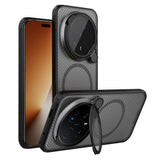 Husă pentru Honor Magic8 Pro, Nillkin CamShield Prop Magnetic, Transparentă Neagră