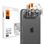 Folie pentru camera foto pentru iPhone Duo (set 2), Spigen Optik.tR EZ Fit Pro, Albă