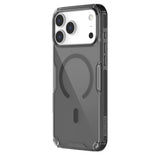 Husă pentru iPhone 17 Pro Max / iPhone 18 Pro Max, Nillkin Nature TPU Pro MagSafe, Negru transparent