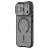 Husă pentru iPhone 17 Pro / iPhone 18 Pro, Nillkin CamShield Pro Magnetic, Negru transparent