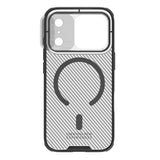 Husă pentru iPhone 17 Pro Max / iPhone 18 Pro Max, Nillkin CamShield Pro Magnetic, Transparentă Neagră