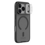 Husă pentru iPhone 17 Pro Max / iPhone 18 Pro Max, Nillkin CamShield Pro Magnetic, Transparentă Neagră