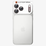 Folie pentru camera iPhone 18 Pro Max, Spigen Optik.tR EZ Fit Pro XL, Vișinie