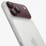 Folie pentru camera iPhone 18 Pro Max, Spigen Optik.tR EZ Fit Pro XL, Vișinie