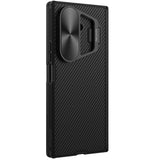 Husă pentru Samsung Galaxy Z Fold7, Nillkin CamShield Prop Magnetic, capac metalic obiectiv, Neagră
