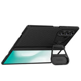 Husă pentru Samsung Galaxy Z Fold7, Nillkin CamShield Prop Magnetic, capac metalic obiectiv, Neagră