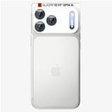 Folie camera pentru iPhone 18 Pro, Spigen Optik.tR EZ Fit Pro XL, Albastru deschis