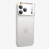 Folie camera pentru iPhone 18 Pro, Spigen Optik.tR EZ Fit Pro XL, Albastru deschis