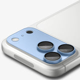 Folie camera pentru iPhone 18 Pro Max, Spigen Optik.tR EZ Fit Pro XL, Albastru deschis