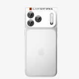 Folie pentru camera iPhone 18 Pro Max, Spigen Optik.tR EZ Fit Pro XL, Argintie