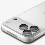 Folie pentru camera iPhone 18 Pro Max, Spigen Optik.tR EZ Fit Pro XL, Argintie