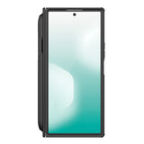 Husă pentru Samsung Galaxy Z Fold7, Nillkin Super Frosted Shield Fold Pen Holder, Neagră