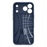 Husă pentru iPhone 17 Pro Max / iPhone 18 Pro Max, Spigen Liquid Air ACS12112, Bleumarin