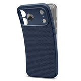 Husă pentru iPhone 17 Pro Max / iPhone 18 Pro Max, Spigen Liquid Air ACS12112, Bleumarin