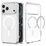 Husă pentru iPhone 17 Pro Max / iPhone 18 Pro Max, Spigen Liquid Crystal MagSafe, Albă