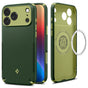 Husă pentru iPhone 17 Pro / iPhone 18 Pro, Spigen Caseology Nano Pop Hybrid MagSafe, Verde