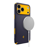 Husă pentru iPhone 17 Pro Max / iPhone 18 Pro Max, Spigen Caseology Nano Pop Hybrid MagSafe, Bleumarin