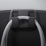 Organizator auto Spigen ACP11563, 2 cârlige scaun, miez metalic, pentru Tesla Model Y / Model 3, Negru