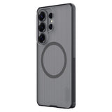 Husă pentru Samsung Galaxy S26 Ultra, Nillkin Super Frosted Shield Pro Magnetic, Transparentă Neagră