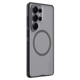 Husă pentru Samsung Galaxy S26 Ultra, Nillkin Super Frosted Shield Pro Magnetic, Transparentă Neagră