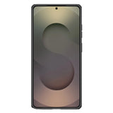 Husă pentru Samsung Galaxy S26 Ultra, Nillkin Super Frosted Shield Pro Magnetic, Transparentă Neagră