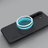 Husă pentru Samsung Galaxy A36 5G, Nillkin Super Frosted Shield Pro Magnetic, Neagră