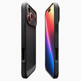 Husă pentru iPhone 17 Pro Max / iPhone 18 Pro Max, Spigen Rugged Armor MagSafe, Neagră mată
