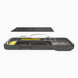 Husă pentru iPhone 17 Pro / iPhone 18 Pro, Spigen Rugged Armor MagSafe, Gri