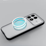 Husă pentru Xiaomi Poco F8 Pro, Nillkin Super Frosted Shield Pro Magnetic, Negru transparent