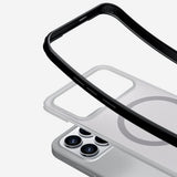 Husă pentru Xiaomi Poco F8 Pro, Nillkin Super Frosted Shield Pro Magnetic, Negru transparent