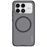 Husă pentru Xiaomi Poco F8 Pro, Nillkin Super Frosted Shield Pro Magnetic, Negru transparent