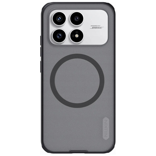 Husă pentru Xiaomi Poco F8 Pro, Nillkin Super Frosted Shield Pro Magnetic, Negru transparent