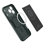 Husă pentru iPhone 17 Pro Max / iPhone 18 Pro Max, Spigen Thin Fit MagSafe, Verde închis