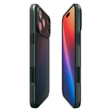 Husă pentru iPhone 17 Pro Max / iPhone 18 Pro Max, Spigen Thin Fit MagSafe, Verde închis
