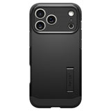 Husă pentru iPhone 17 Pro Max / iPhone 18 Pro Max, Spigen Tough Armor T MagSafe, Neagră