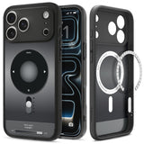 Husă pentru iPhone 17 Pro / iPhone 18 Pro, Spigen Ultra Hybrid Classic MagSafe, Neagră