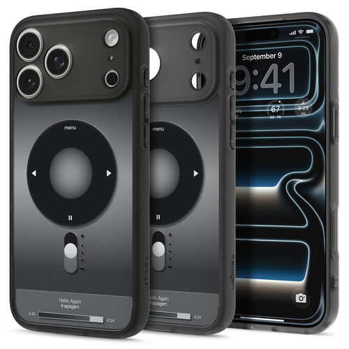 Husă pentru iPhone 17 Pro Max / iPhone 18 Pro Max, Spigen Ultra Hybrid Classic MagSafe, Neagră